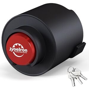 Black and Red Security Lock
